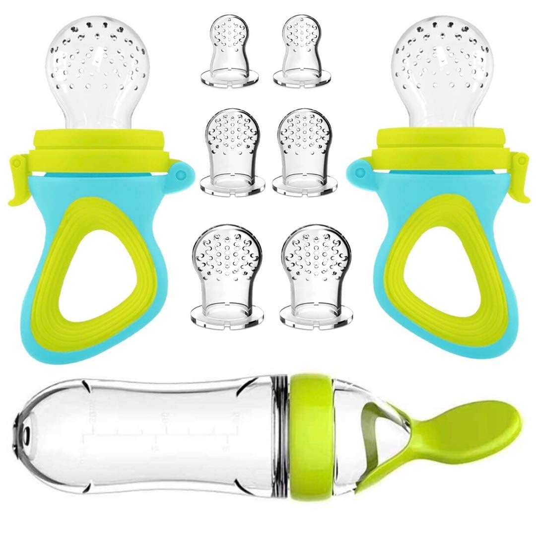 Baby Rice Food - Spremere Biberon Tazza In Silicone Neonato