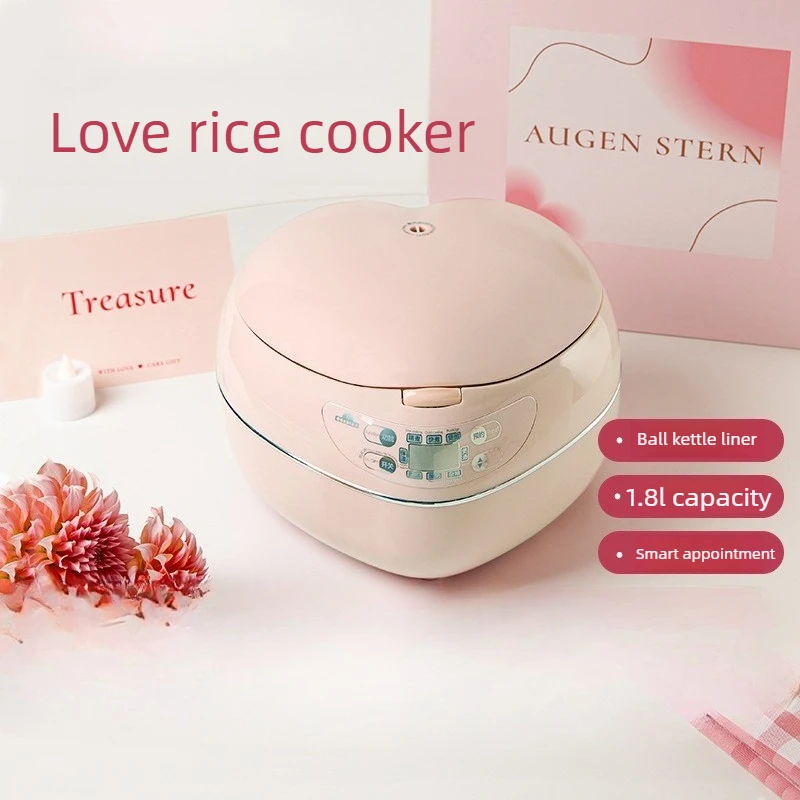 Baby Rice Food - Cuociriso a Forma di Cuore Rosa