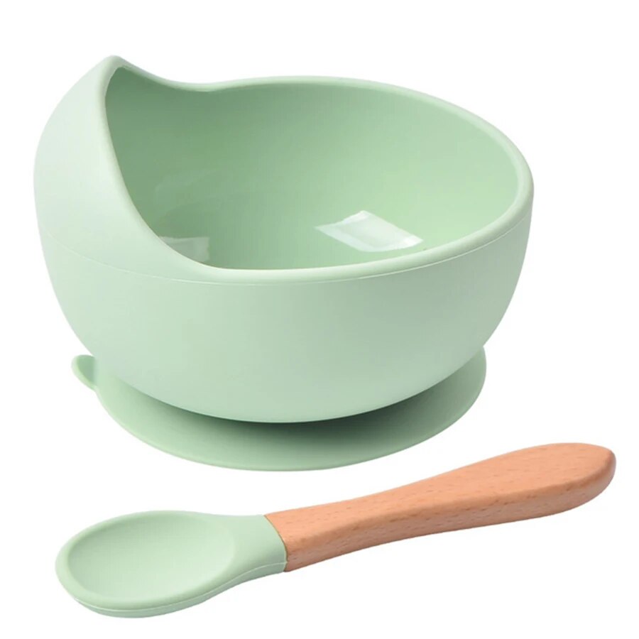Baby Food Diet - Ciotola per alimentazione in silicone a