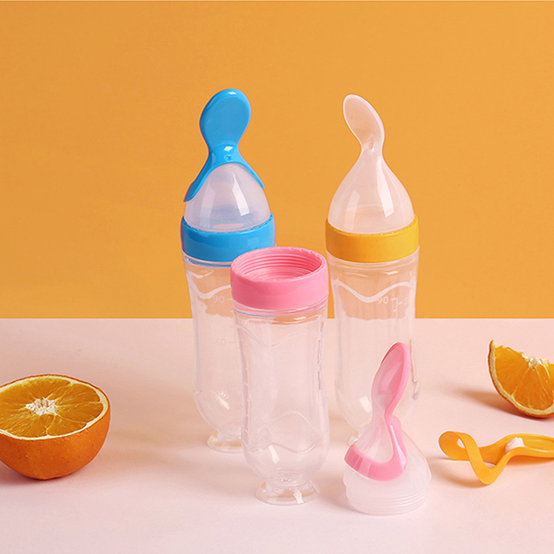 Baby Rice Food - Spremere il biberon in silicone Neonato