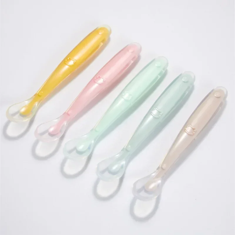 Baby Food Diet - Cucchiaio per bambini in silicone morbido