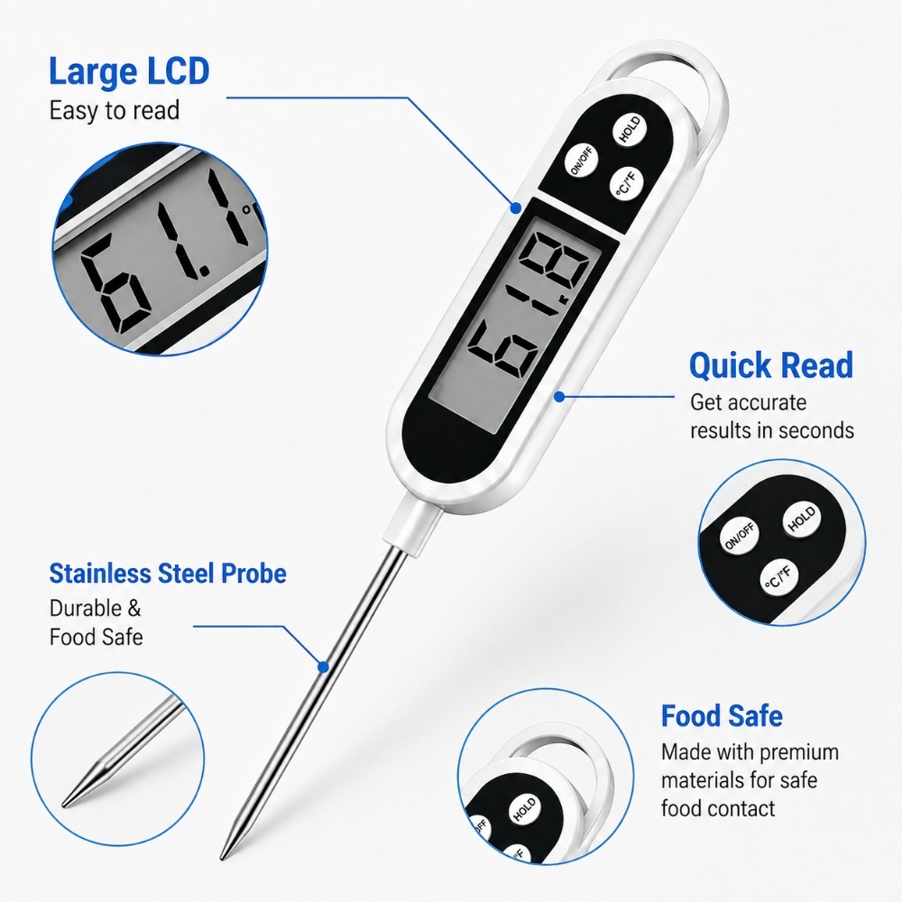 Termometro Digitale da Cucina  - Baby Food Age recensione e prezzo