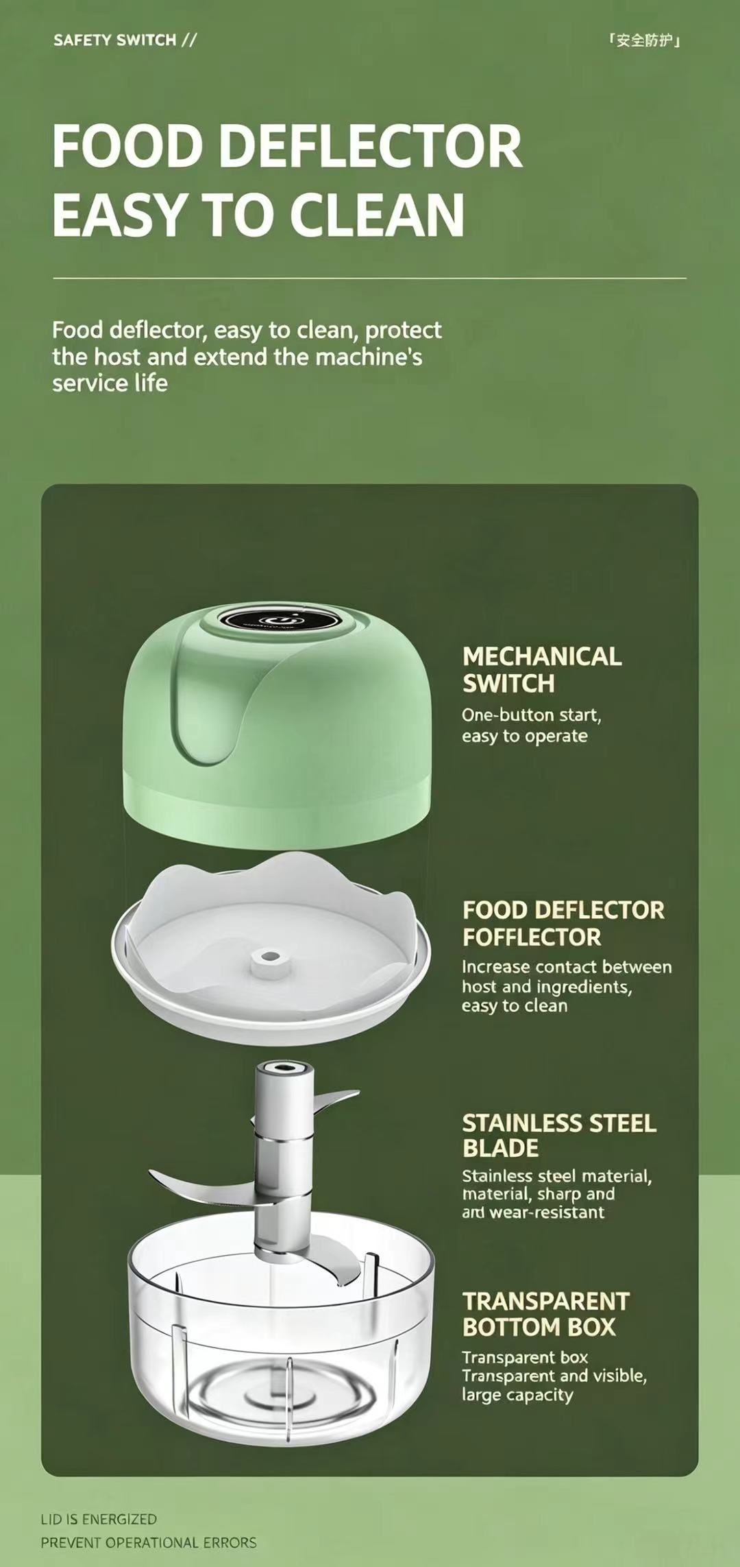 Tritatutto Elettrico Ricaricab - Baby Food Meat recensione e prezzo