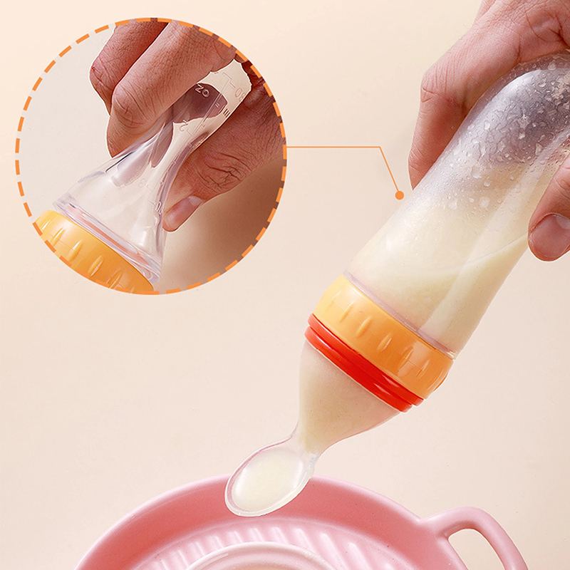 Spremere il biberon in silicon - Baby Rice Food recensione e prezzo
