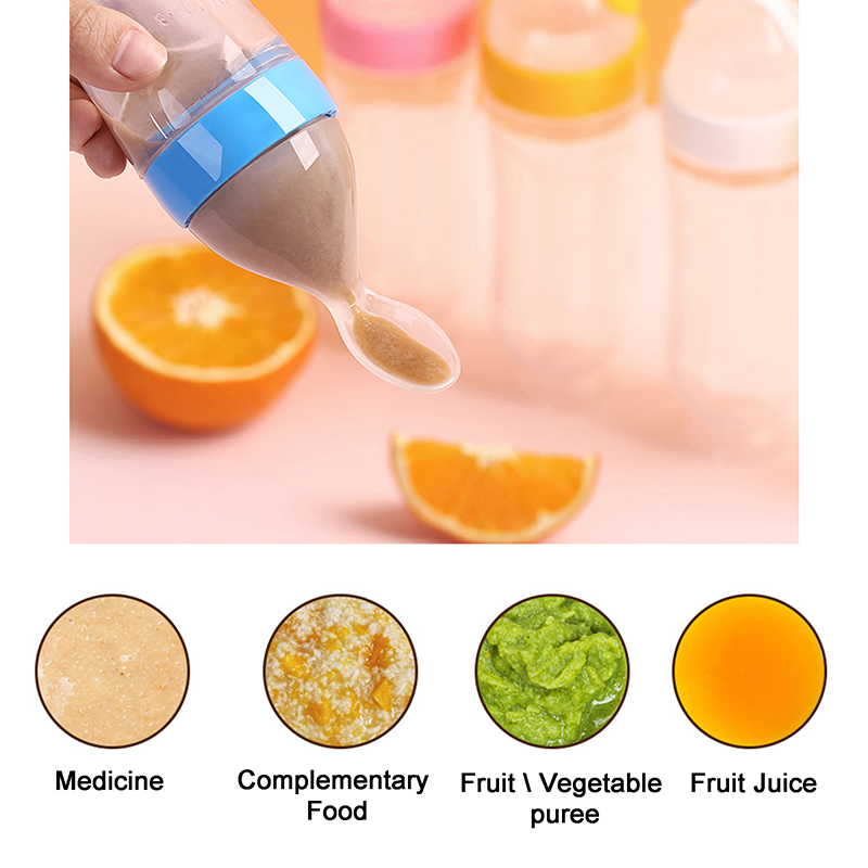 Spremere il biberon in silicon - Baby Rice Food recensione e prezzo