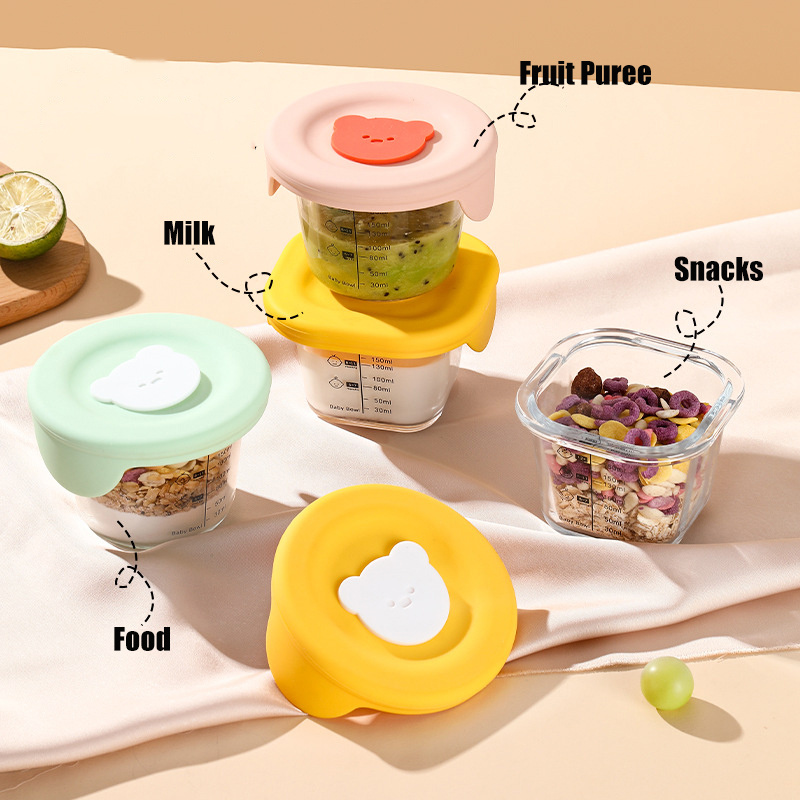 Barattoli di vetro per aliment - Baby Food Jars With Lids recensione e prezzo